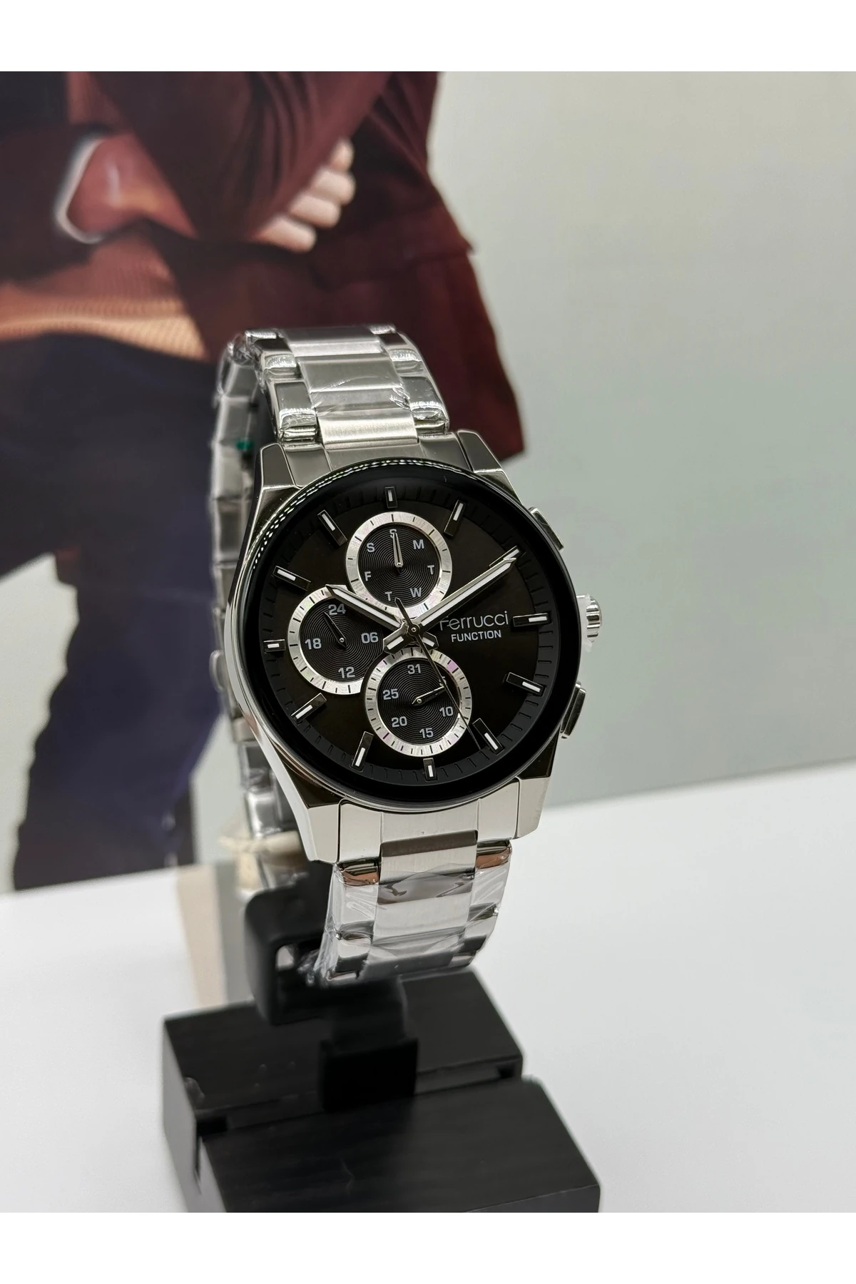 03595FM ERKEK KOL SAATİ  - Siyah