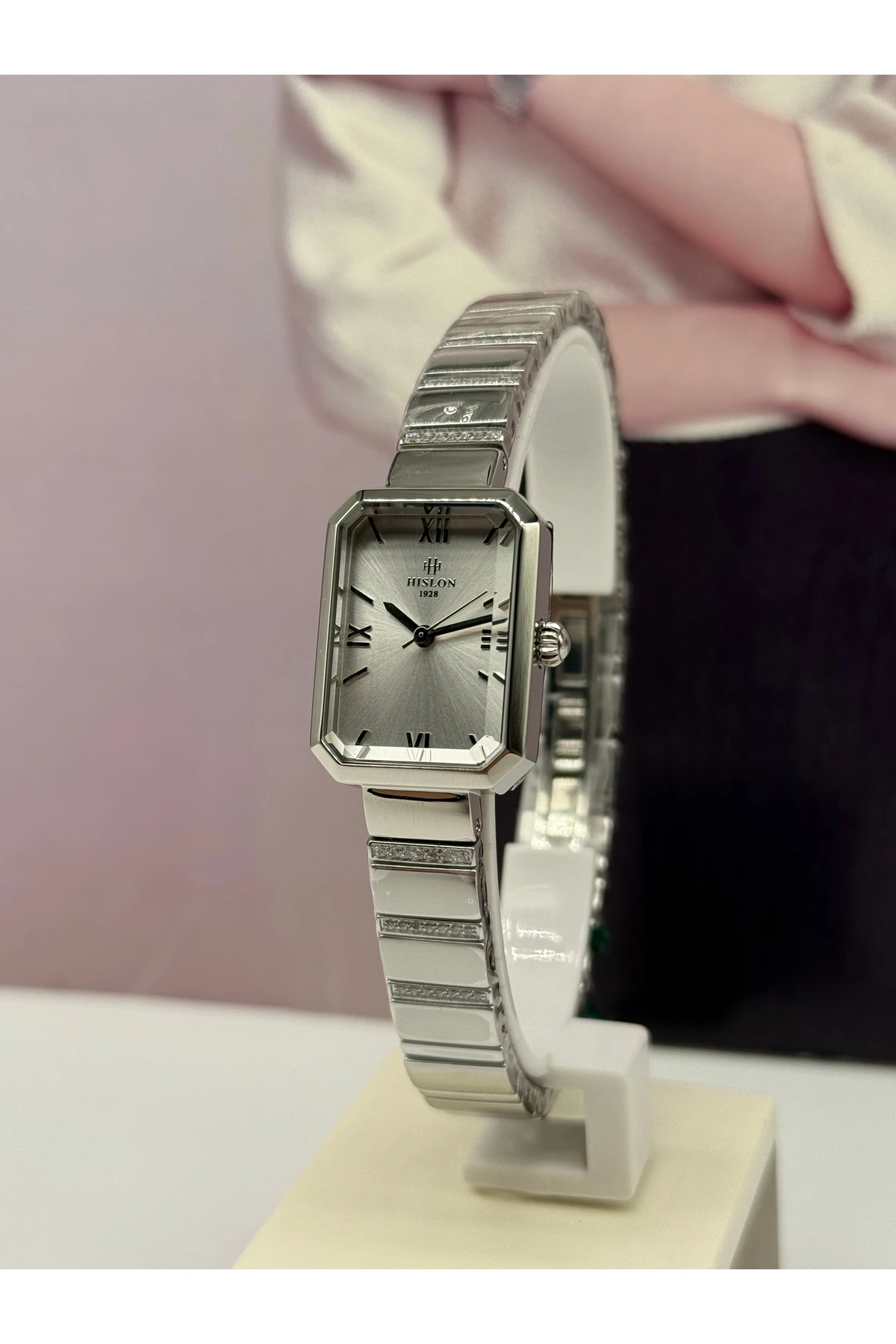 QL191 KADIN KOL SAATİ - GÜMÜŞ