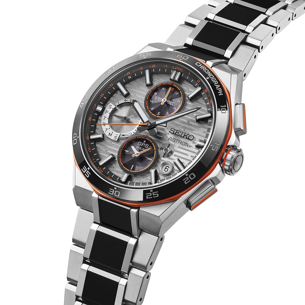 SSH183J Seiko Astron Future Innovation – Orange Accent GPS Solar Limited Edition