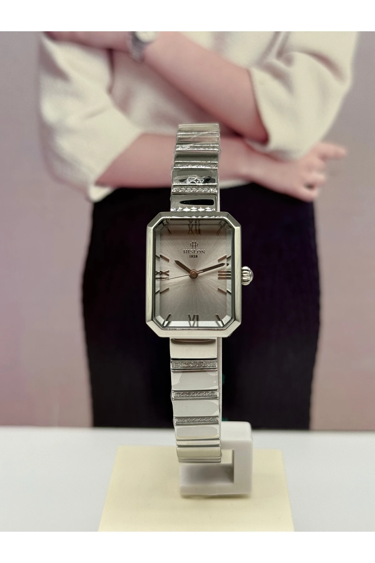 QL191 KADIN KOL SAATİ - GÜMÜŞ