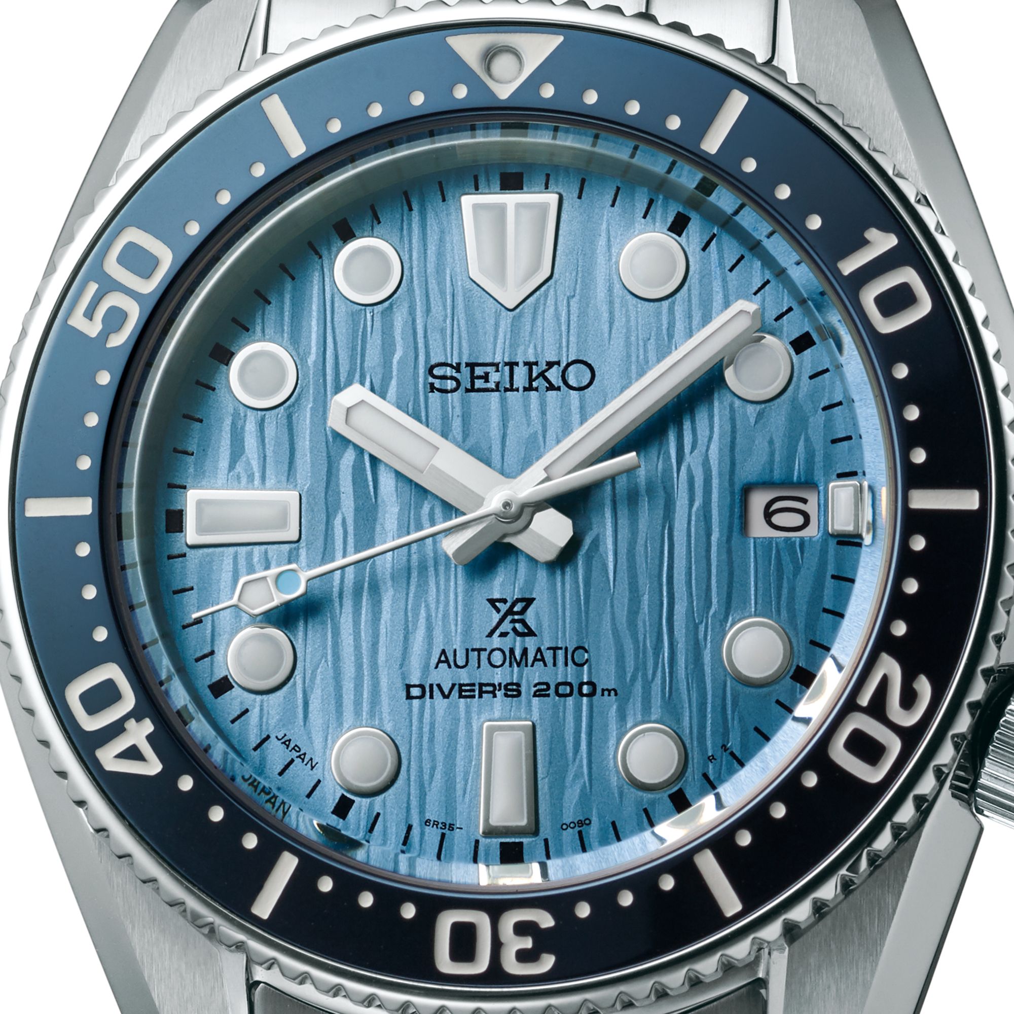 SEIKO PROSPEX SPB299J 1968 Heritage Diver’s Watch Save the Ocean Special Edition ‘Glacier’