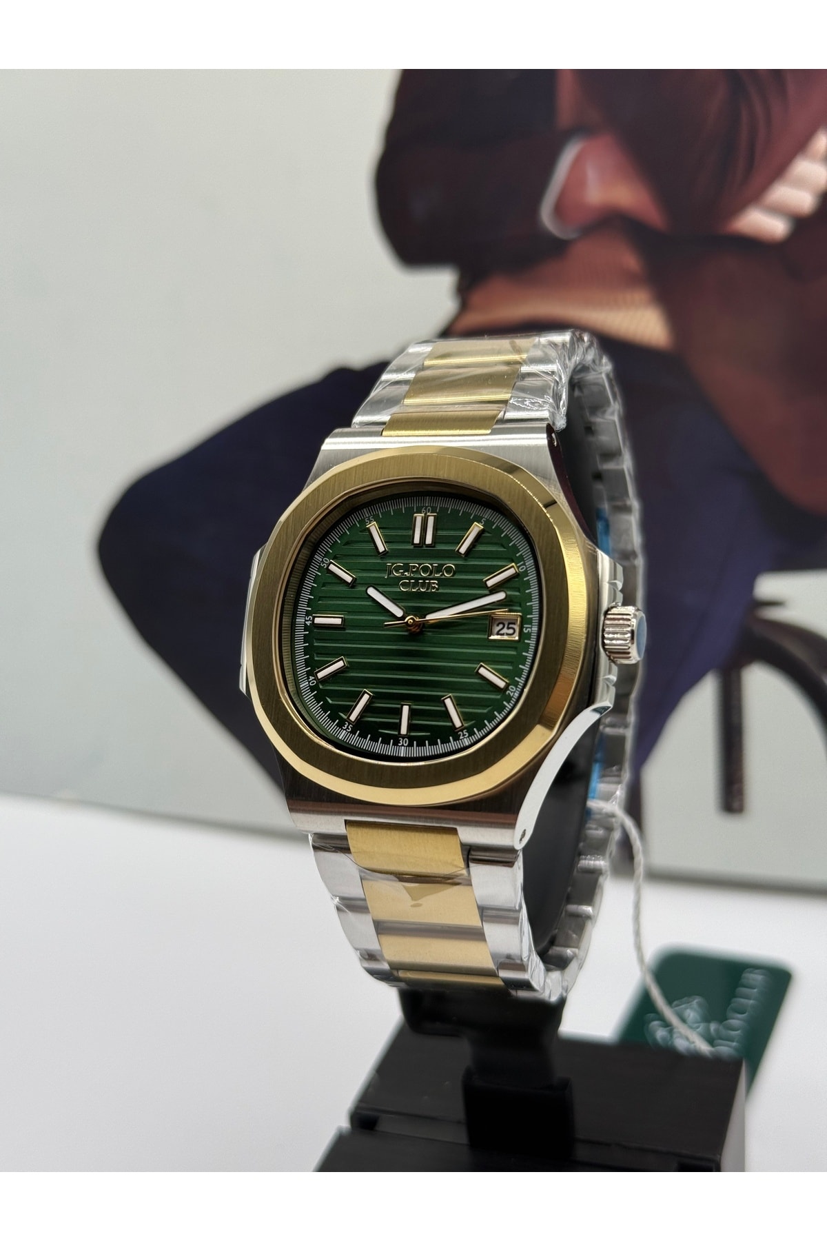 ÇELİK ERKEK KOL SAATİ JPC.0925 S04428M - yeşil