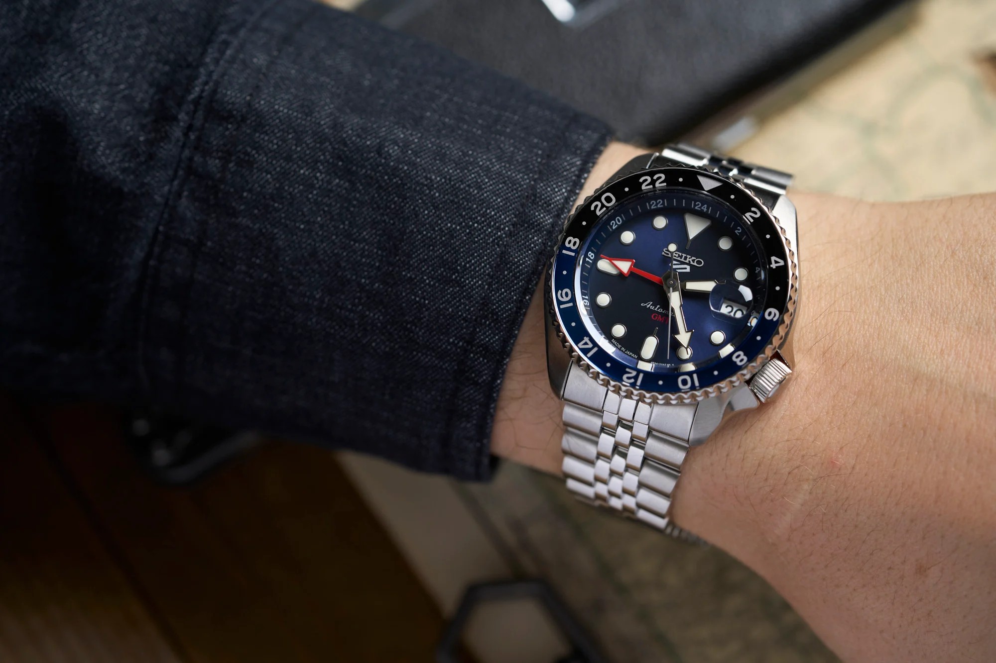 SEIKO 5 SPORTS GMT - Lacivert