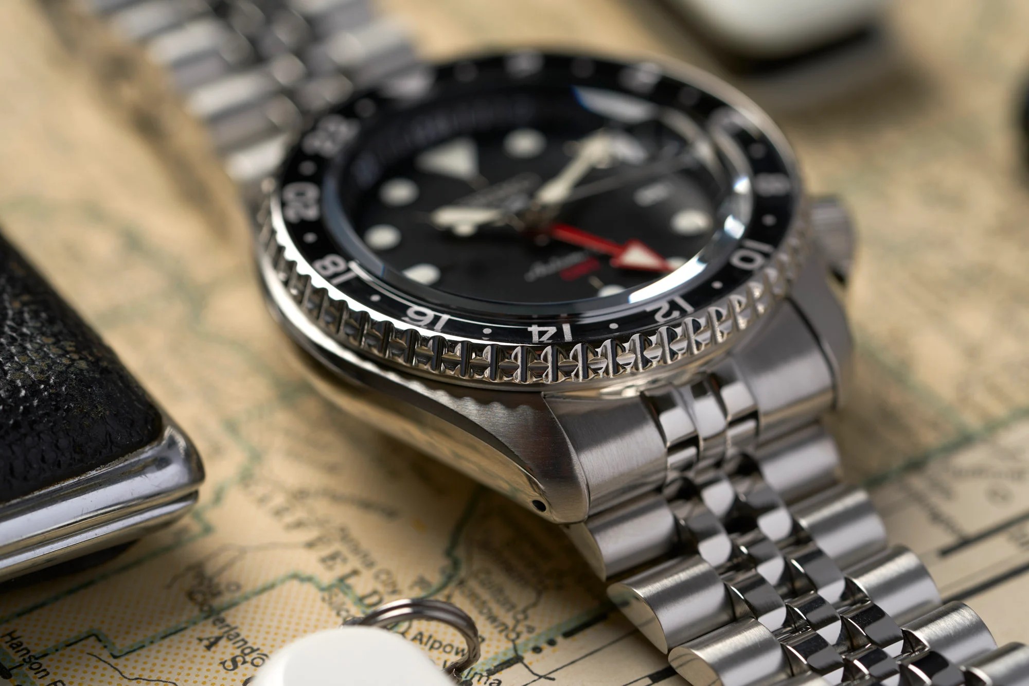 SEIKO 5 SPORTS GMT - Siyah