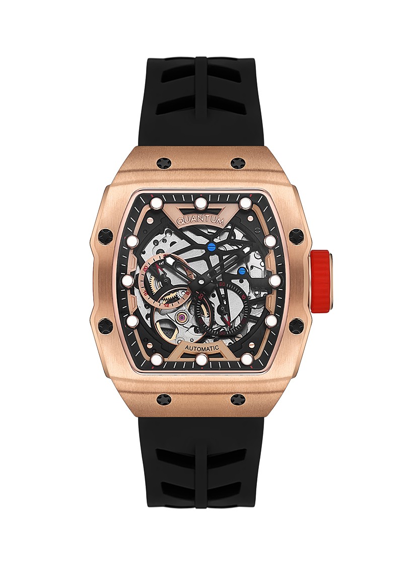 ROSE GOLD OTOMATİK SPOR KOL SAATİ 5 ATM SU GEÇİRMEZ 2 YIL GARANTİLİ