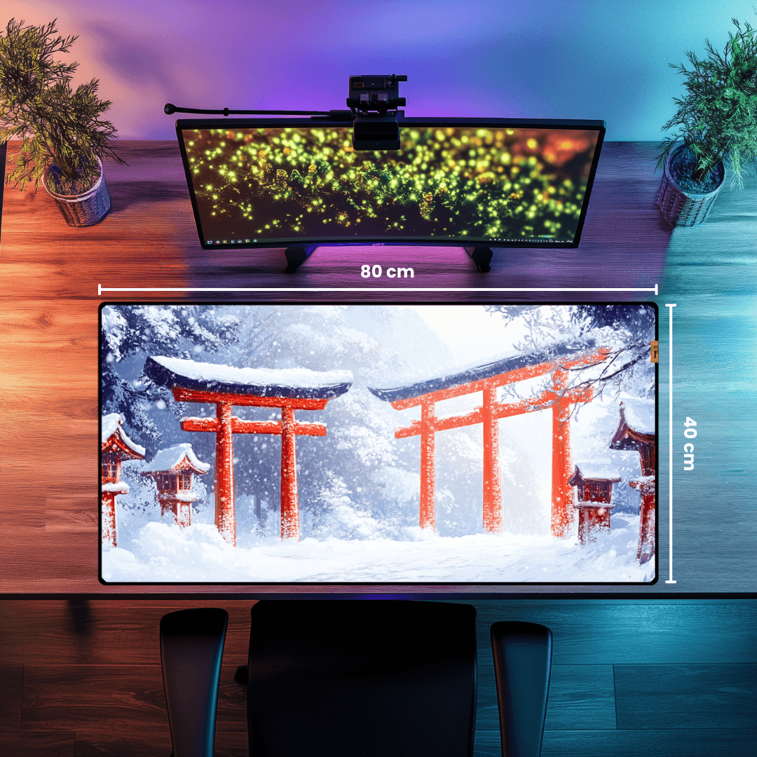 Torii Gates - Mouse Pad & Desk Mat