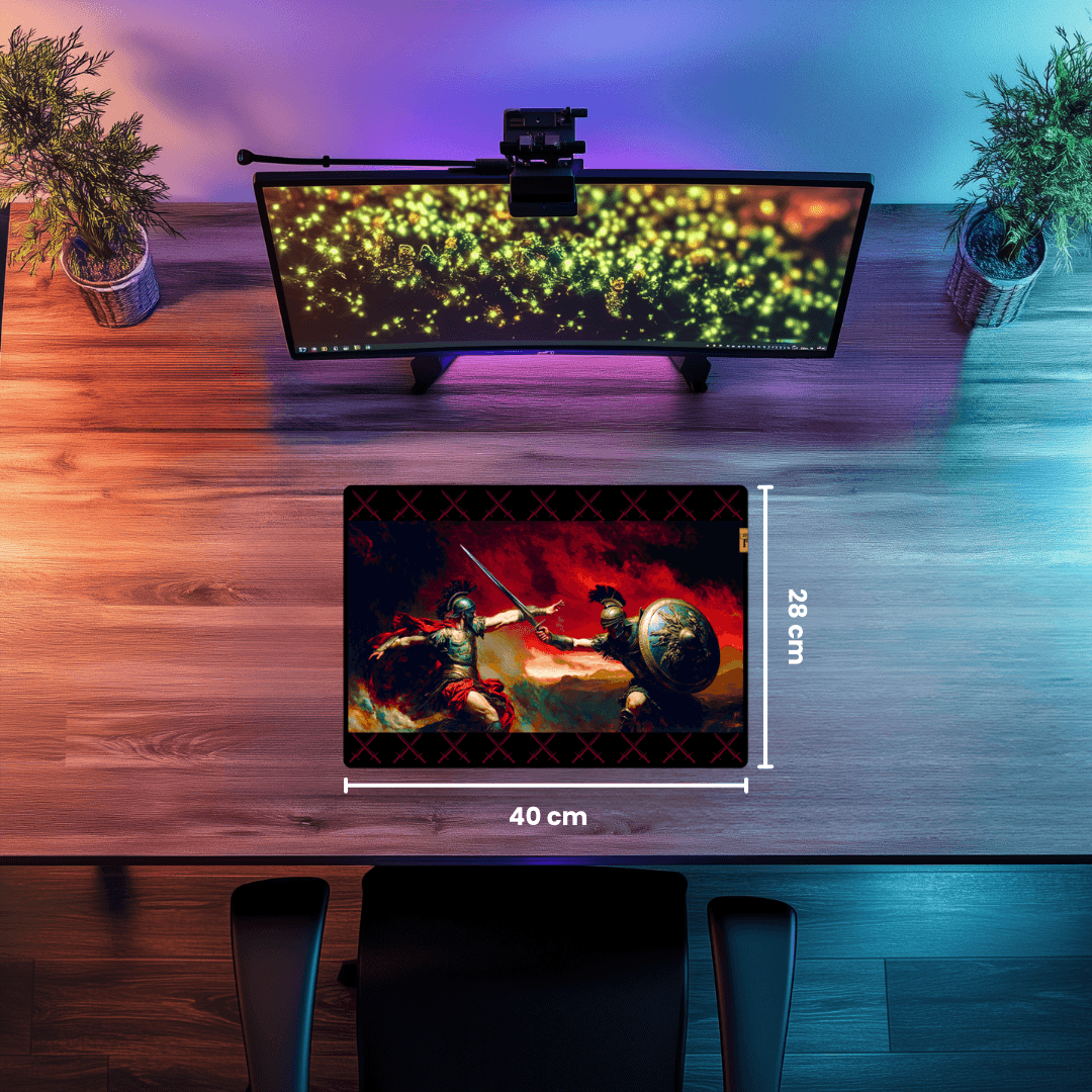 Hektor versus Akhilleus - Mouse Pad & Masa Matı