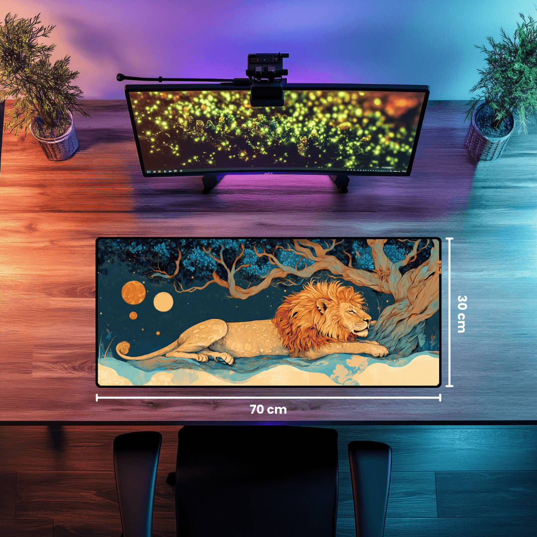 Aslan - Mouse Pad & Masa Matı