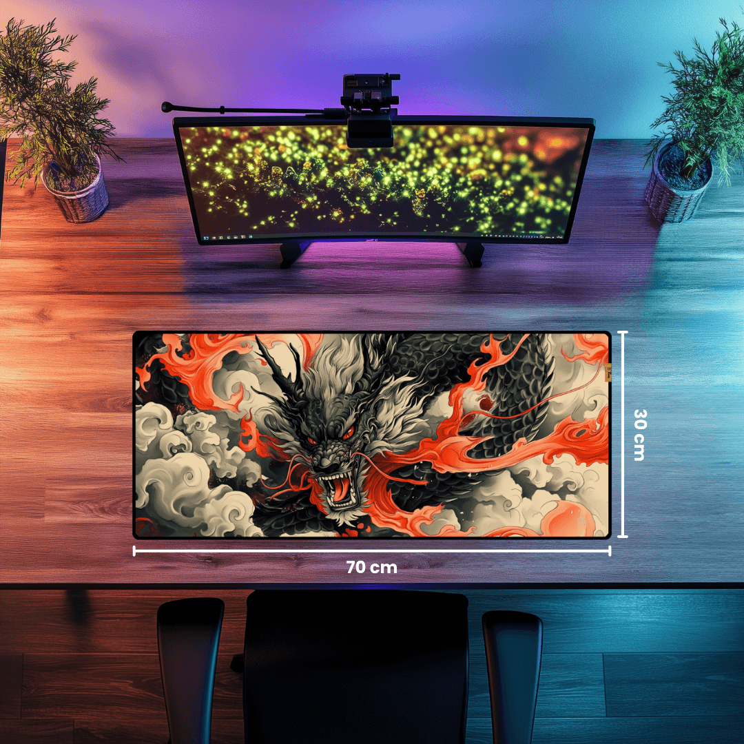 Dragon - Mouse Pad & Desk Mat