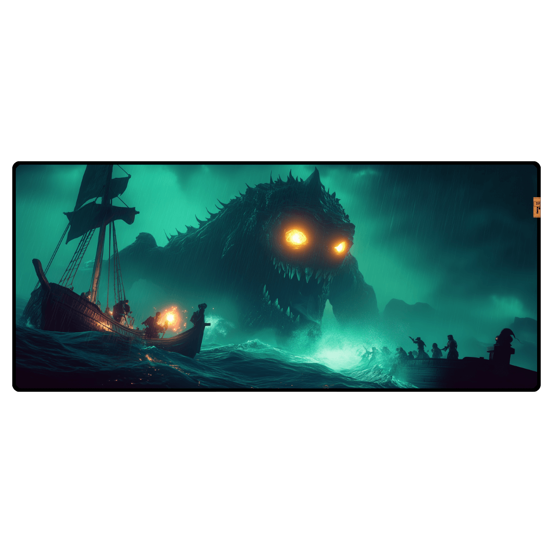 Ocean Monsters - Mouse Pad & Masa Matı