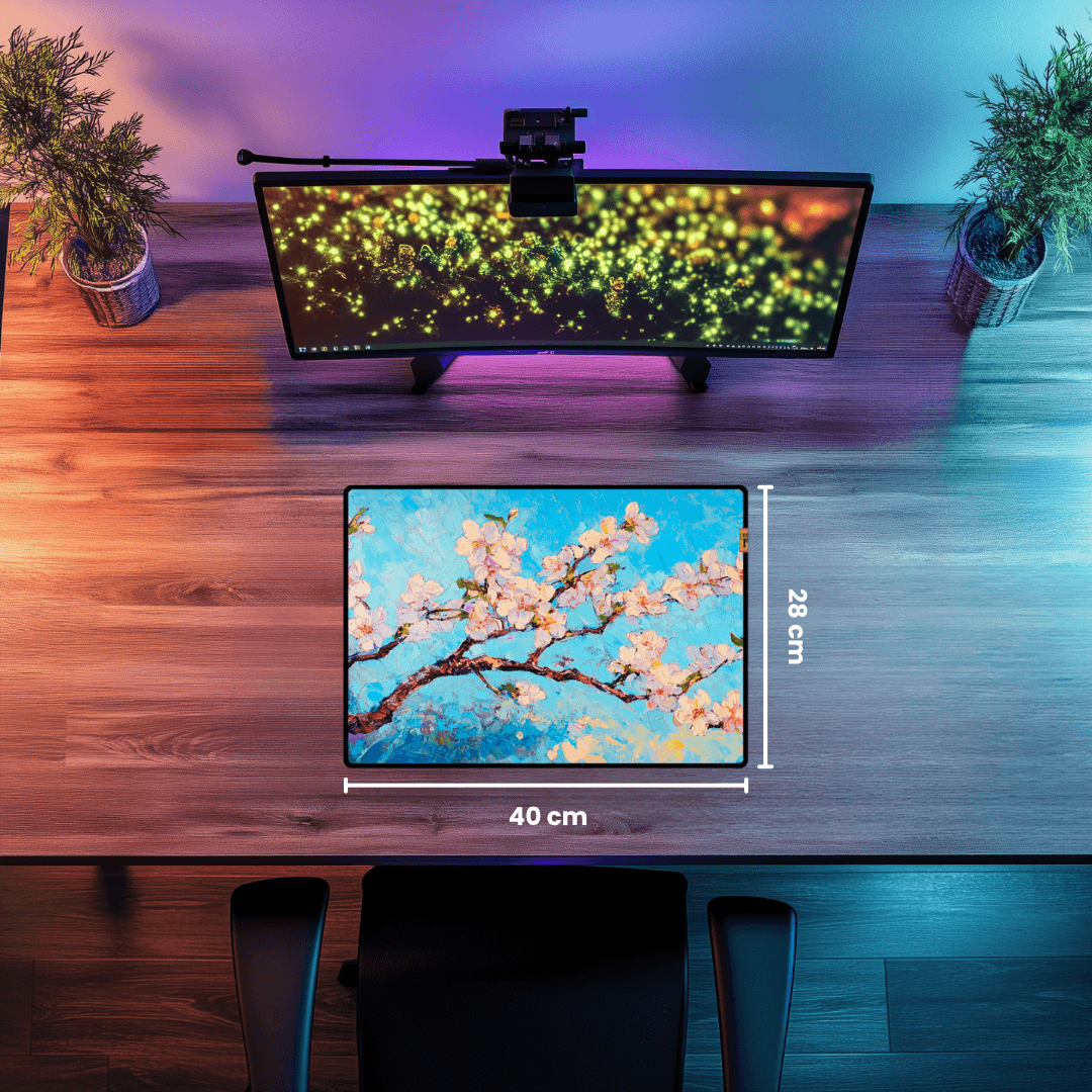 Cherry Blossom - Mouse Pad & Desk Mat