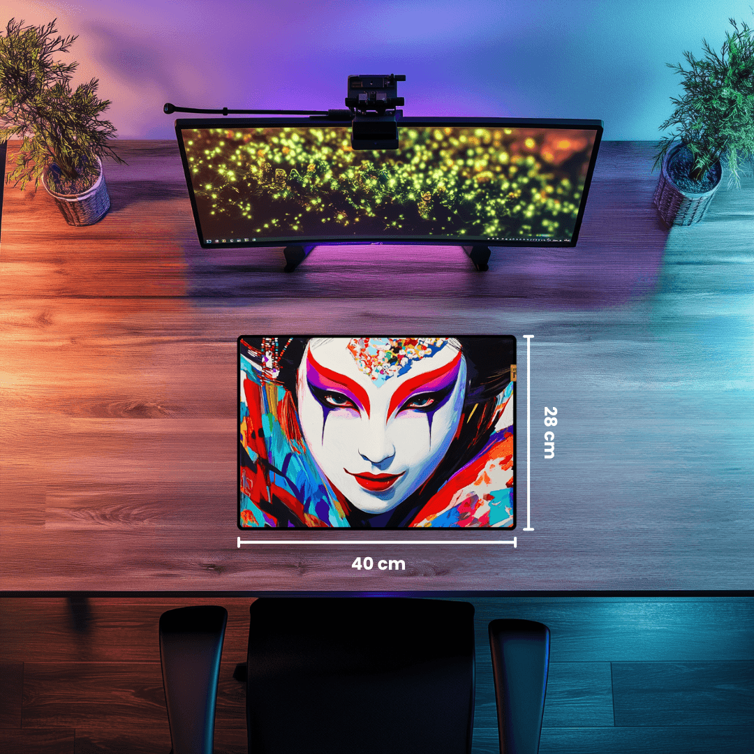 Gözler - Mouse Pad & Desk Mat