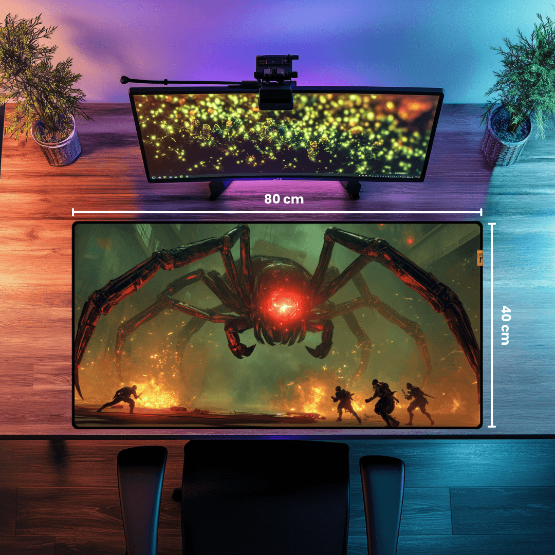 Giant Hunt - Mouse Pad & Desk Mat