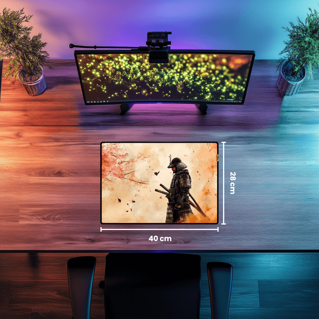 Samurai (2) - Mouse Pad & Desk Mat