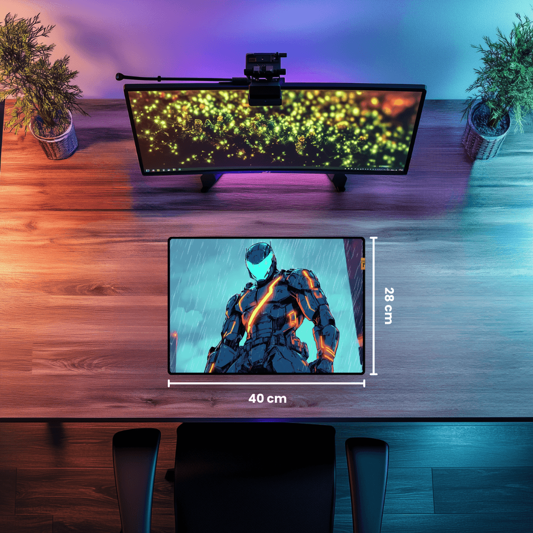 Vigilant (2) - Mouse Pad & Desk Mat