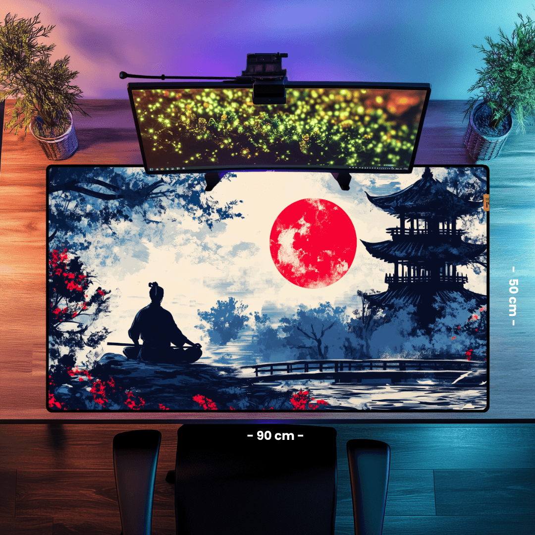 Samurai - Mouse Pad & Desk Mat