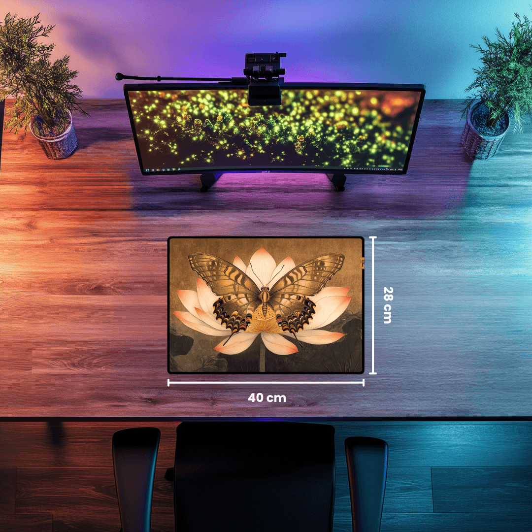 Butterfly - Mouse Pad & Desk Mat