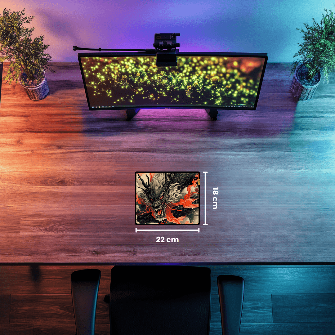 Dragon - Mouse Pad & Desk Mat