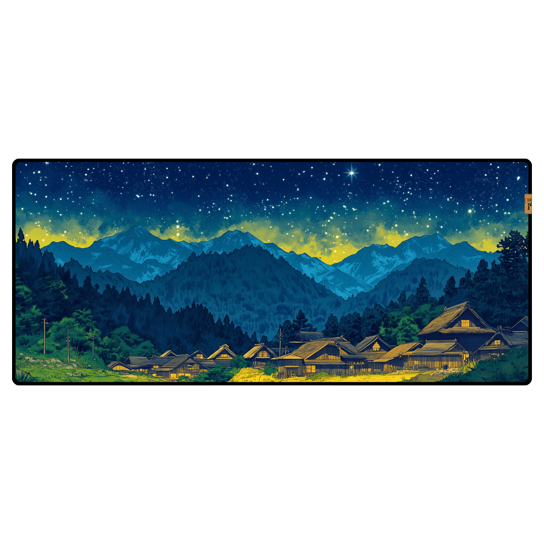 Village - Mouse Pad & Desk Mat