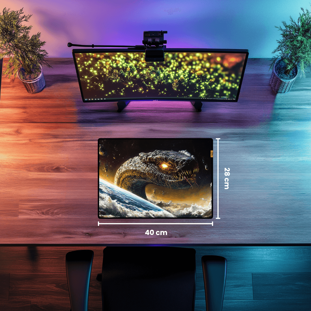 Jörmungandr - Mouse Pad & Masa Matı