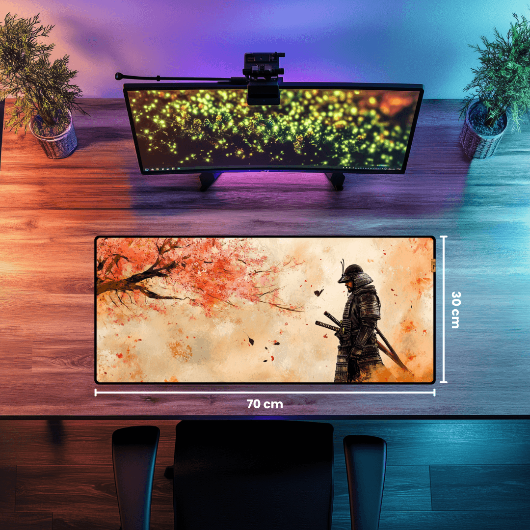 Samurai (2) - Mouse Pad & Desk Mat