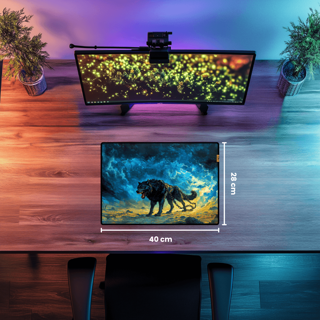 Fenrir - Mouse Pad & Masa Matı