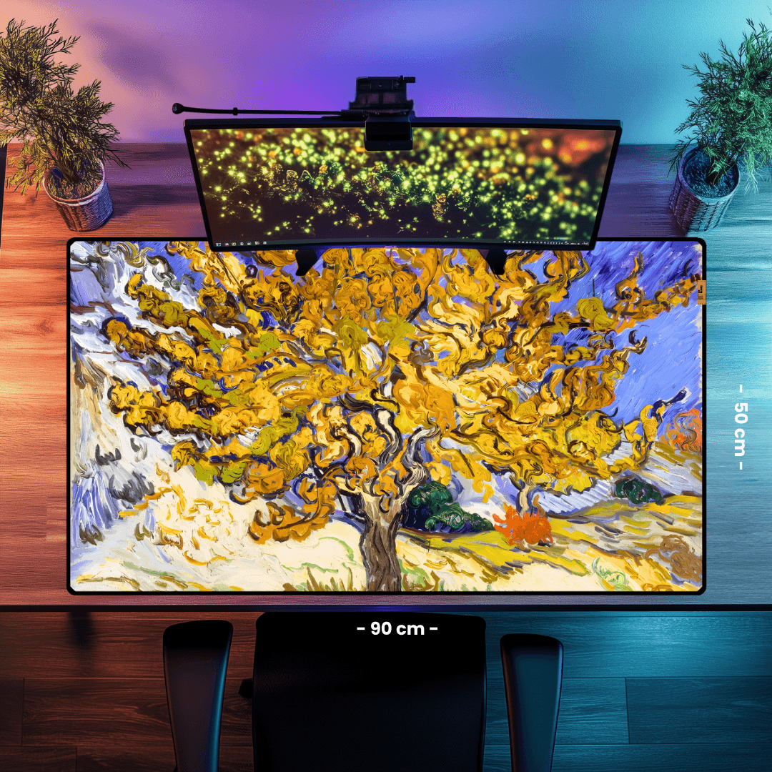 Dut Ağacı (The Mulberry Tree) - Vincent van Gogh - Mouse Pad & Masa Matı