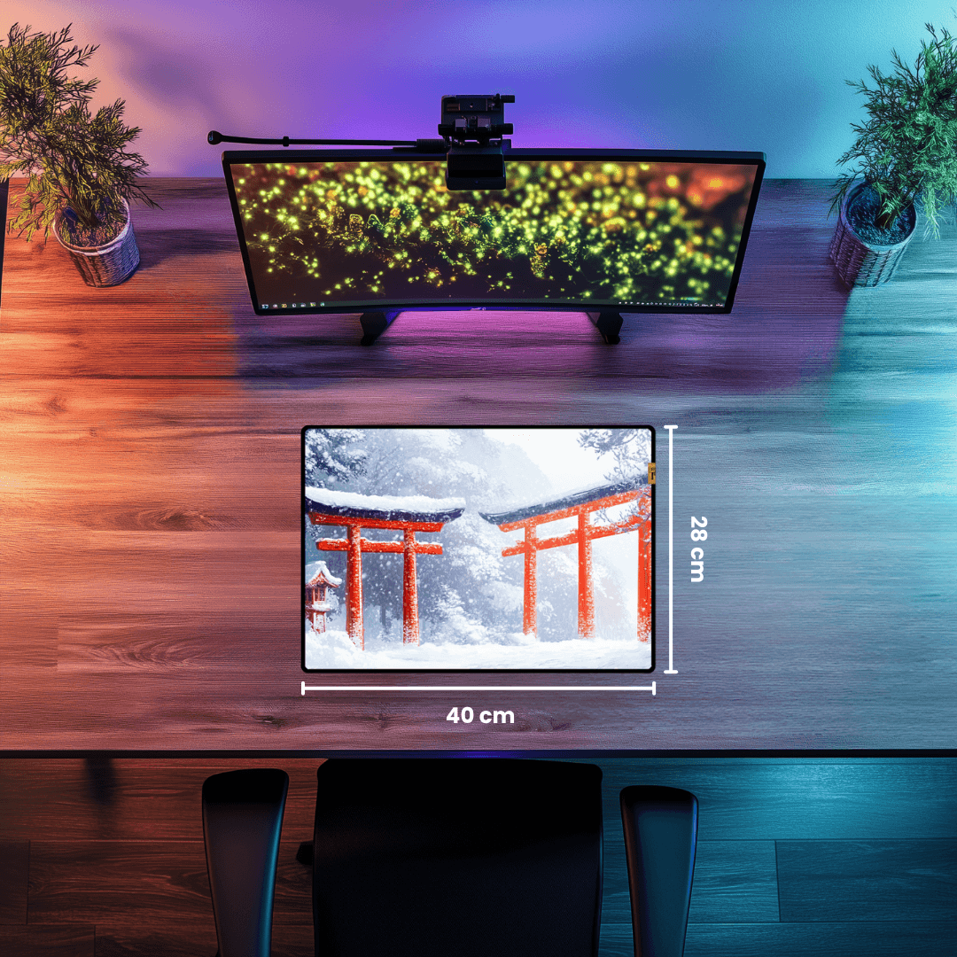 Torii Gates - Mouse Pad & Desk Mat