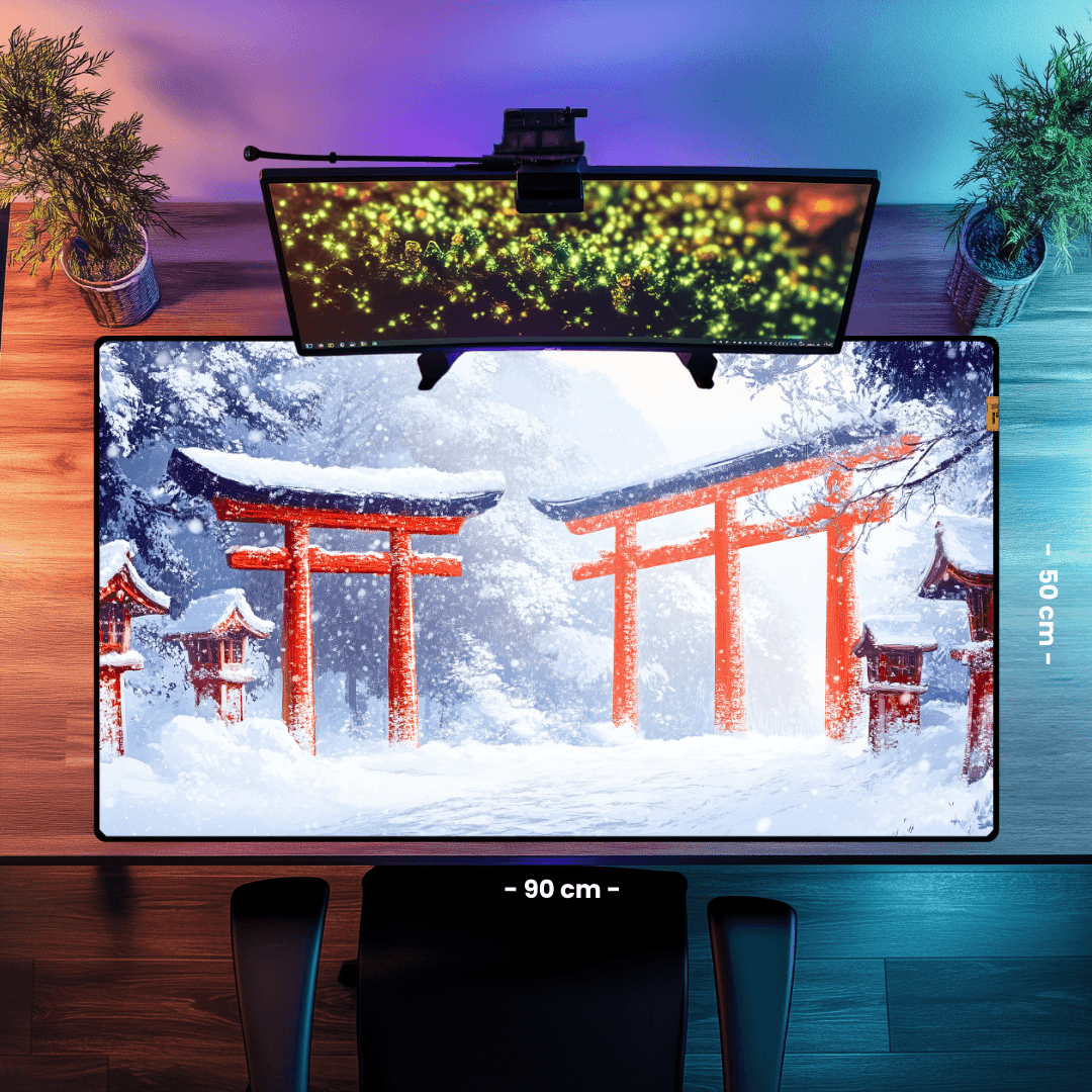 Torii Gates - Mouse Pad & Desk Mat