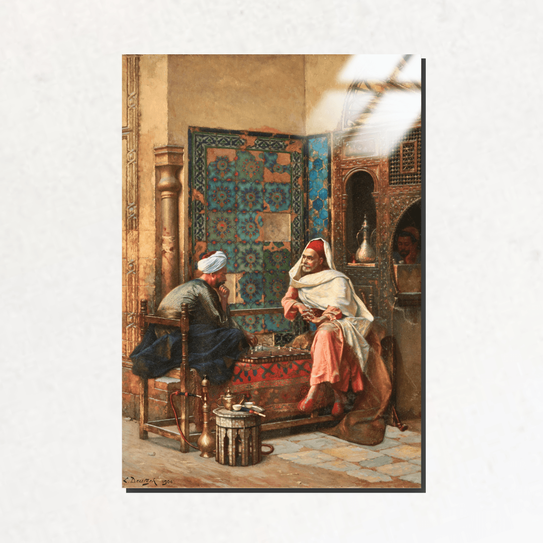 Santranç Oyuncuları (The Chess Players) - Ludwig Deutsch