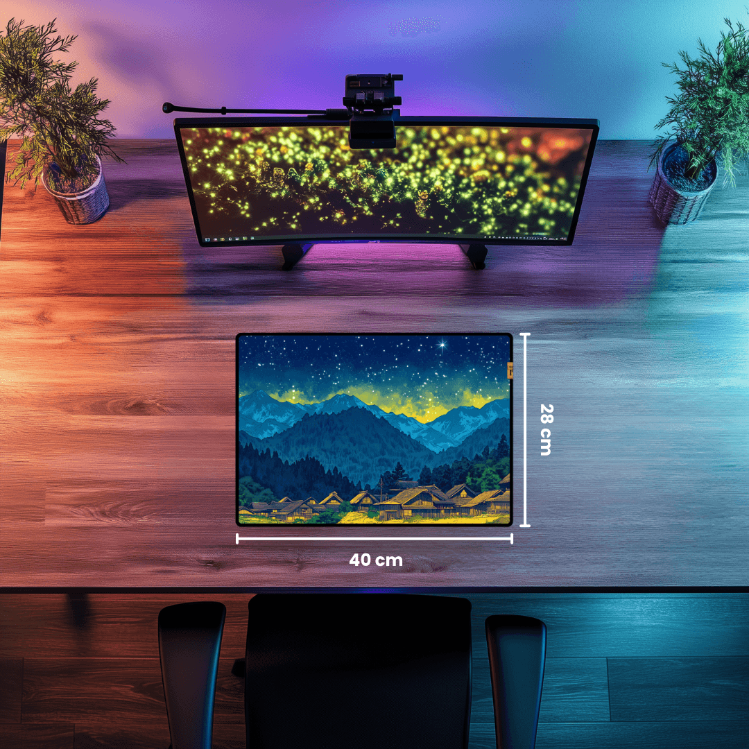 Village - Mouse Pad & Desk Mat