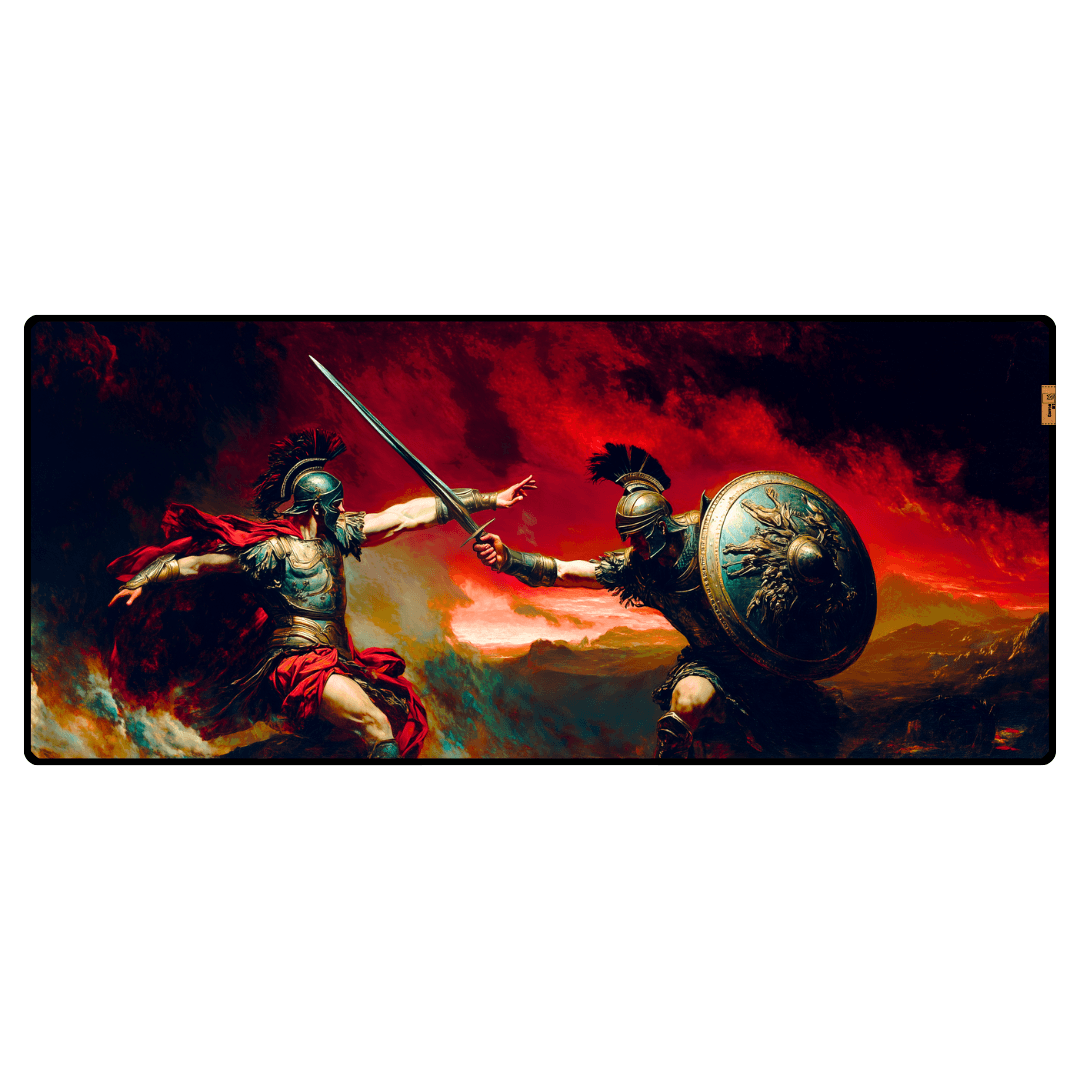 Hektor versus Akhilleus - Mouse Pad & Masa Matı