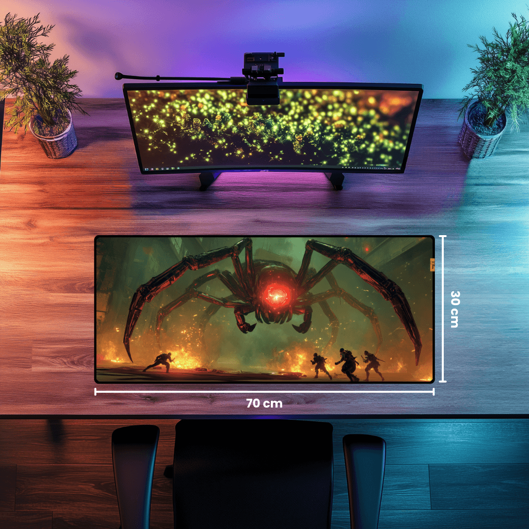 Giant Hunt - Mouse Pad & Desk Mat