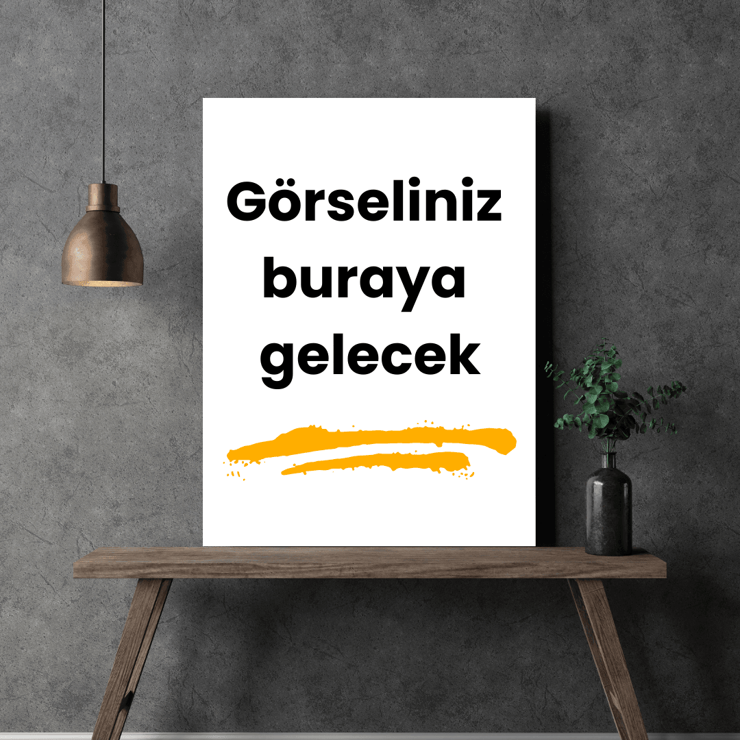 Kişiye Özel Metal Poster&Tablo