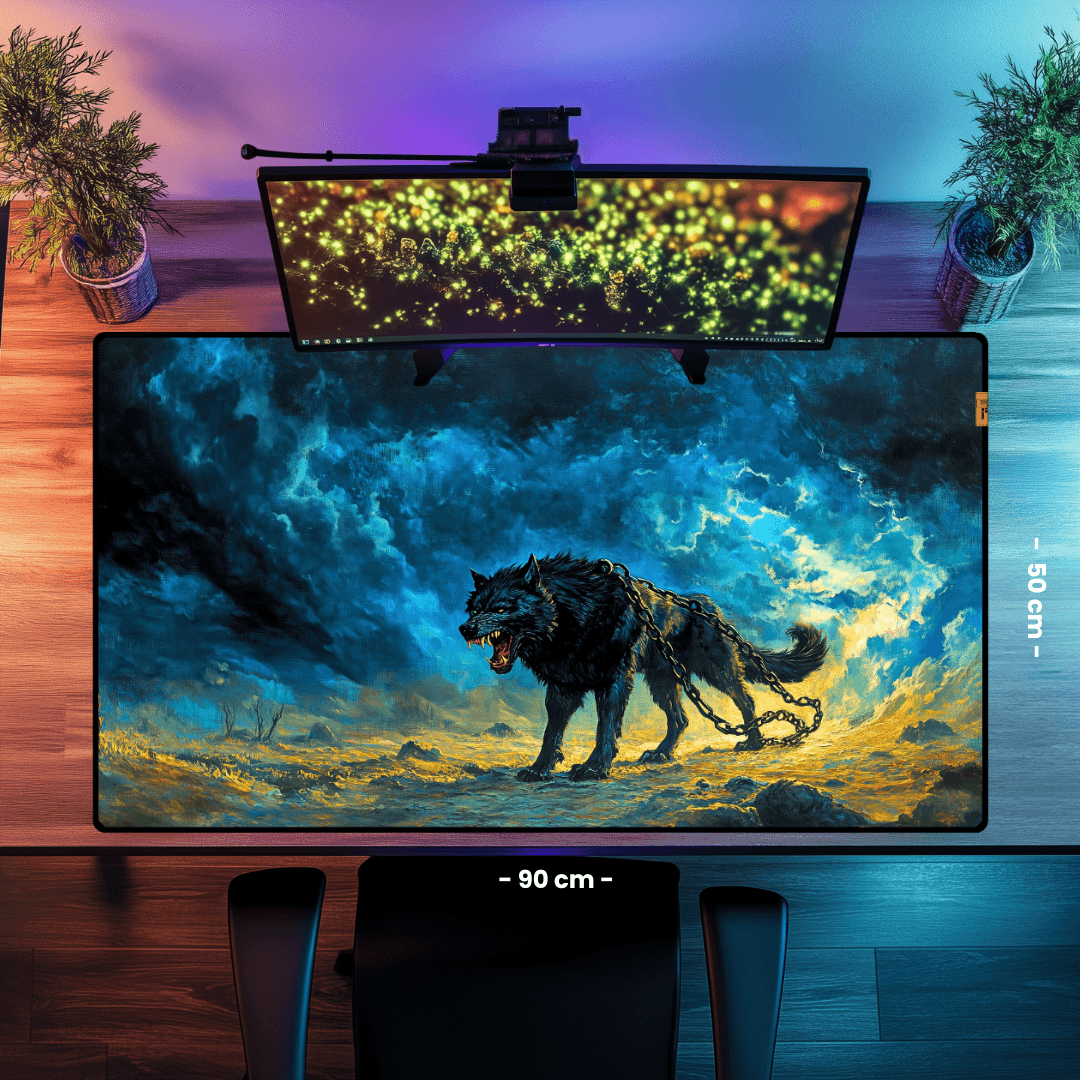 Fenrir - Mouse Pad & Masa Matı