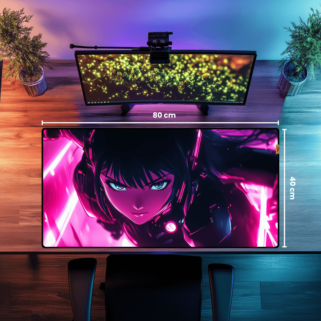 Anime Girl - Mouse Pad & Masa Matı