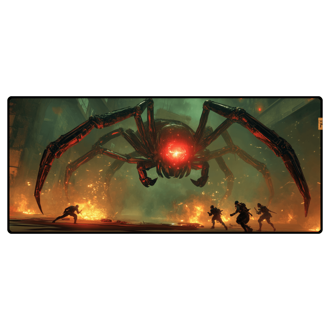 Giant Hunt - Mouse Pad & Desk Mat