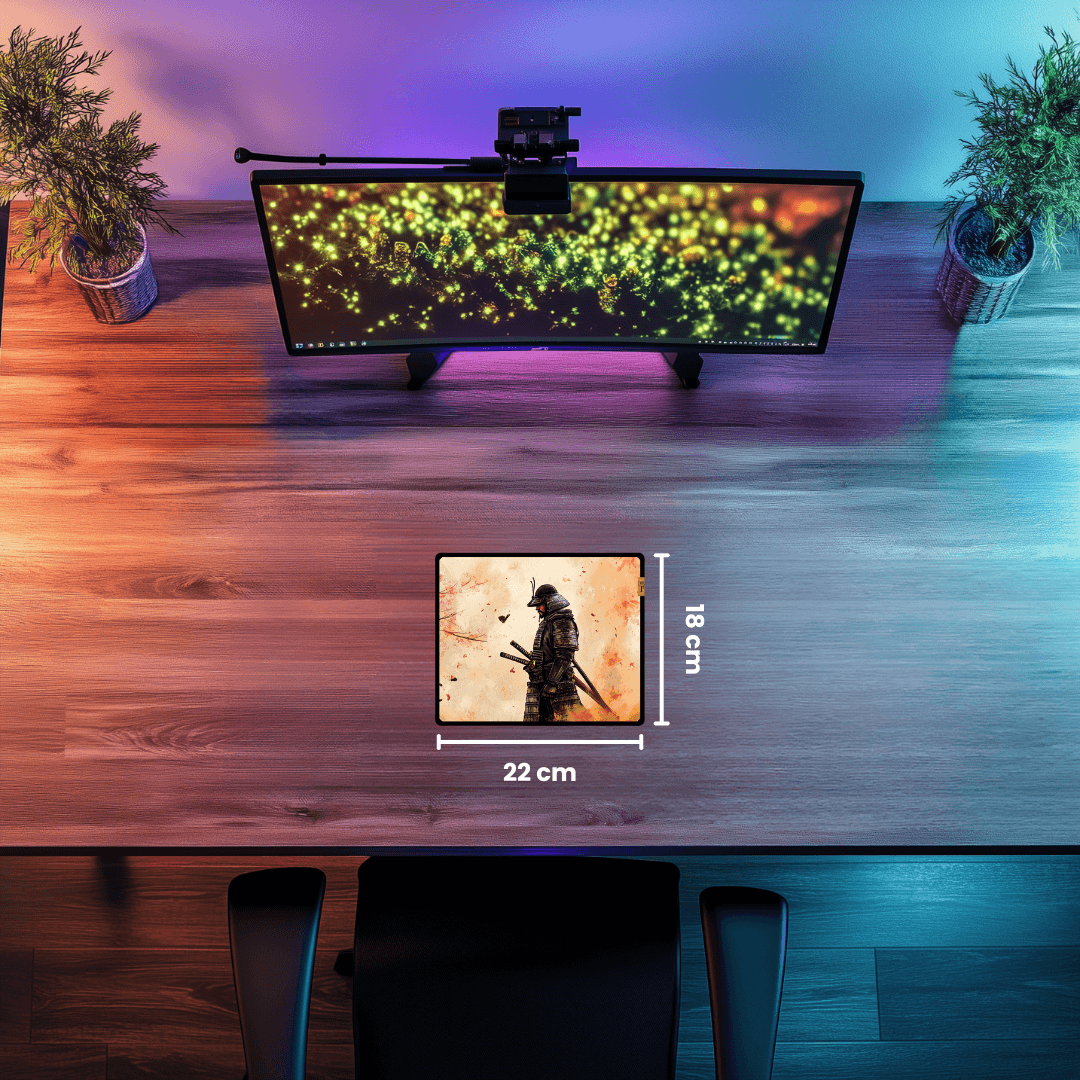 Samurai (2) - Mouse Pad & Desk Mat