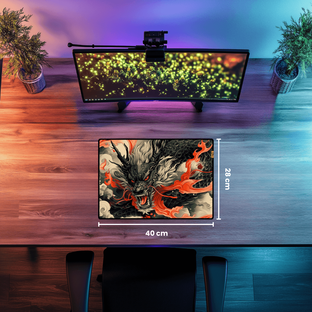 Dragon - Mouse Pad & Desk Mat