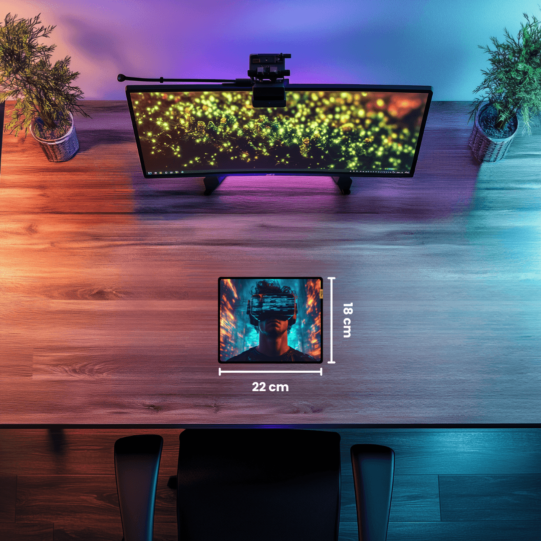 Hacker - Mouse Pad & Desk Mat