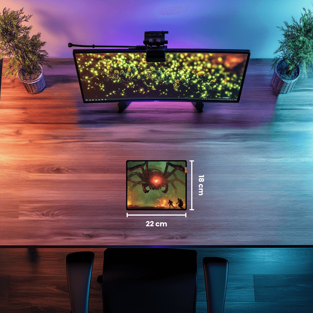 Giant Hunt - Mouse Pad & Desk Mat