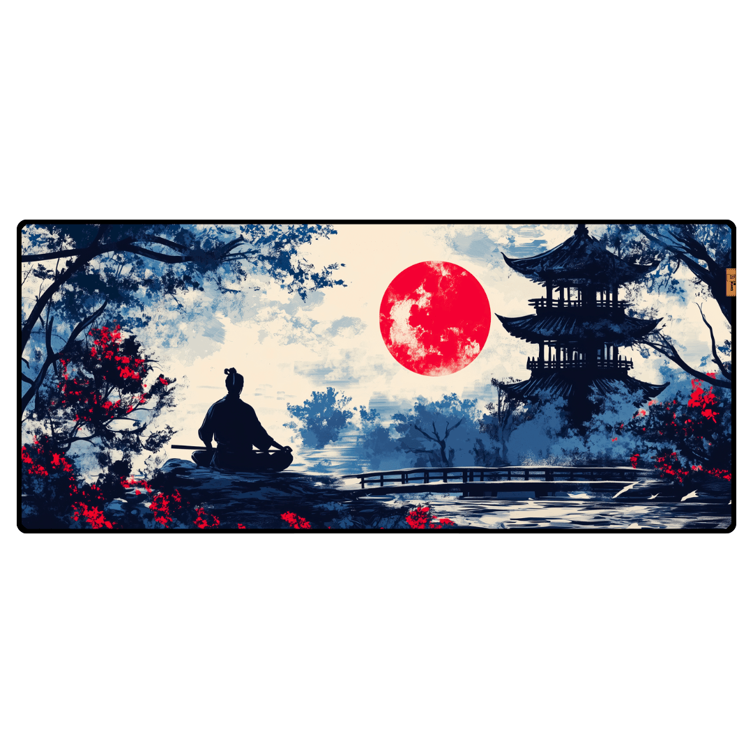 Samurai - Mouse Pad & Desk Mat