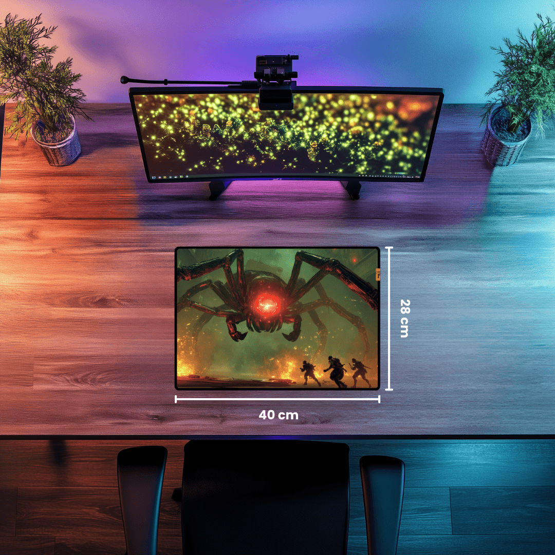 Giant Hunt - Mouse Pad & Desk Mat