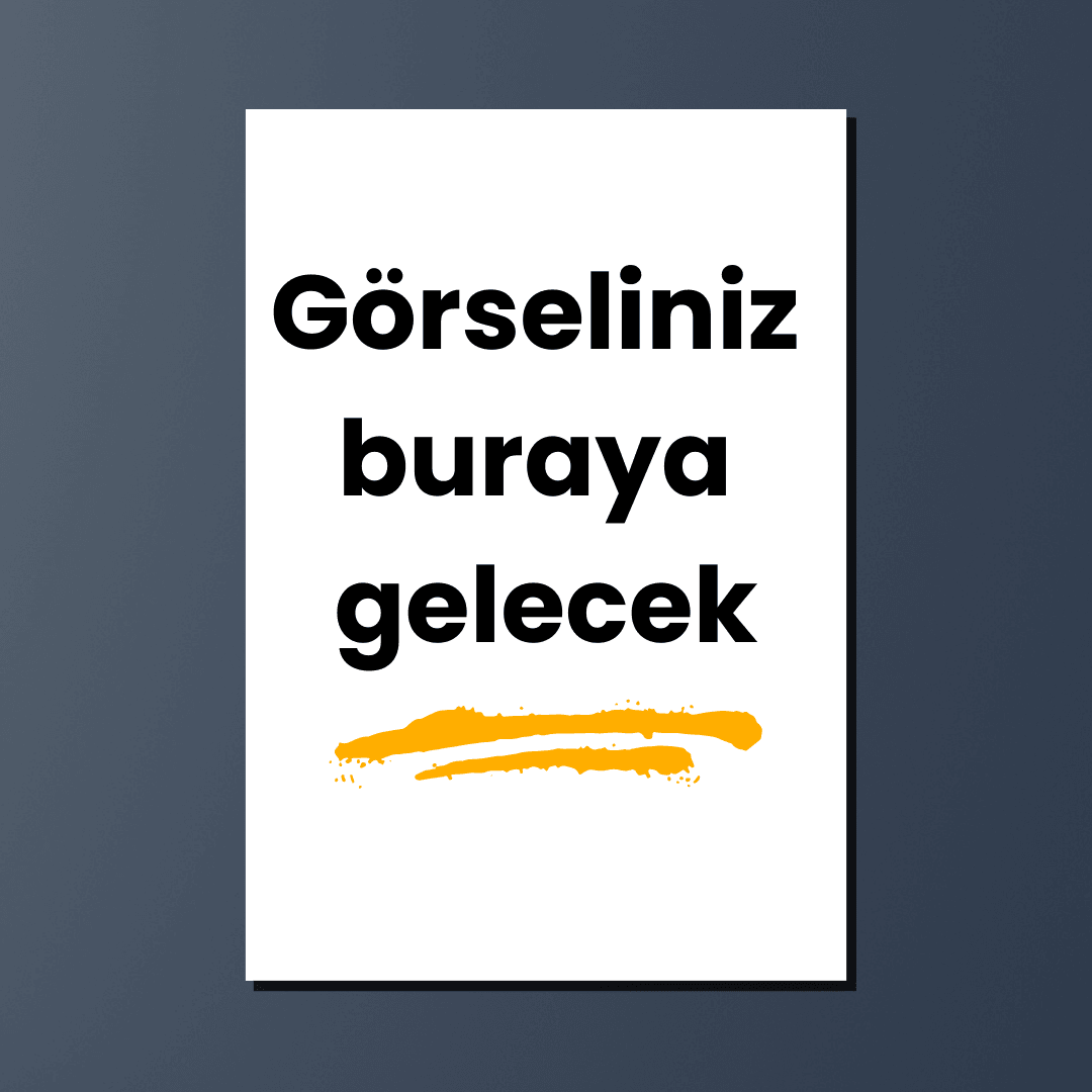 Kişiye Özel Metal Poster&Tablo