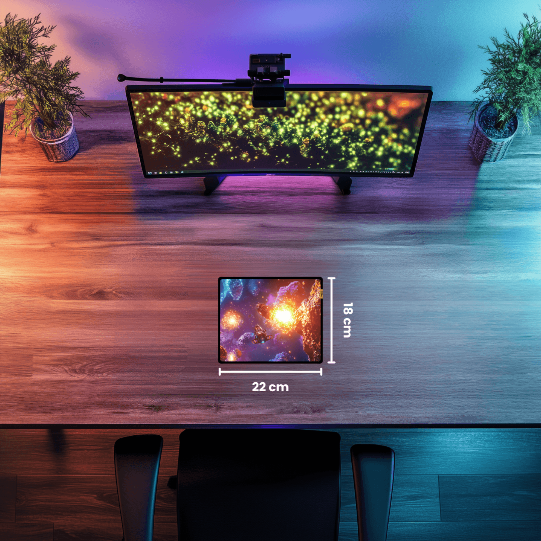 Galactic War (2) - Mouse Pad & Desk Mat