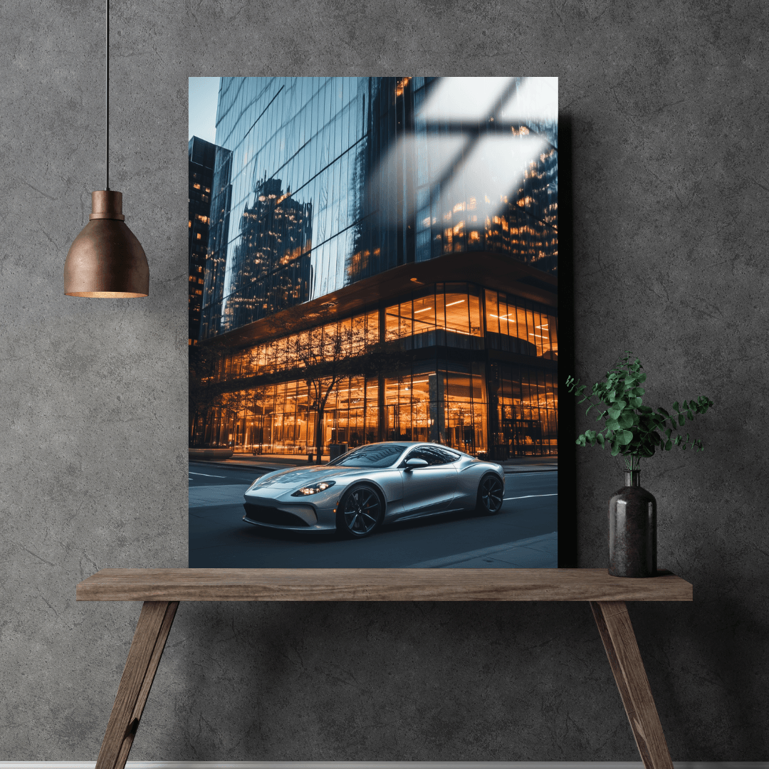 Skyline Luxe - Metal Poster & Tablo