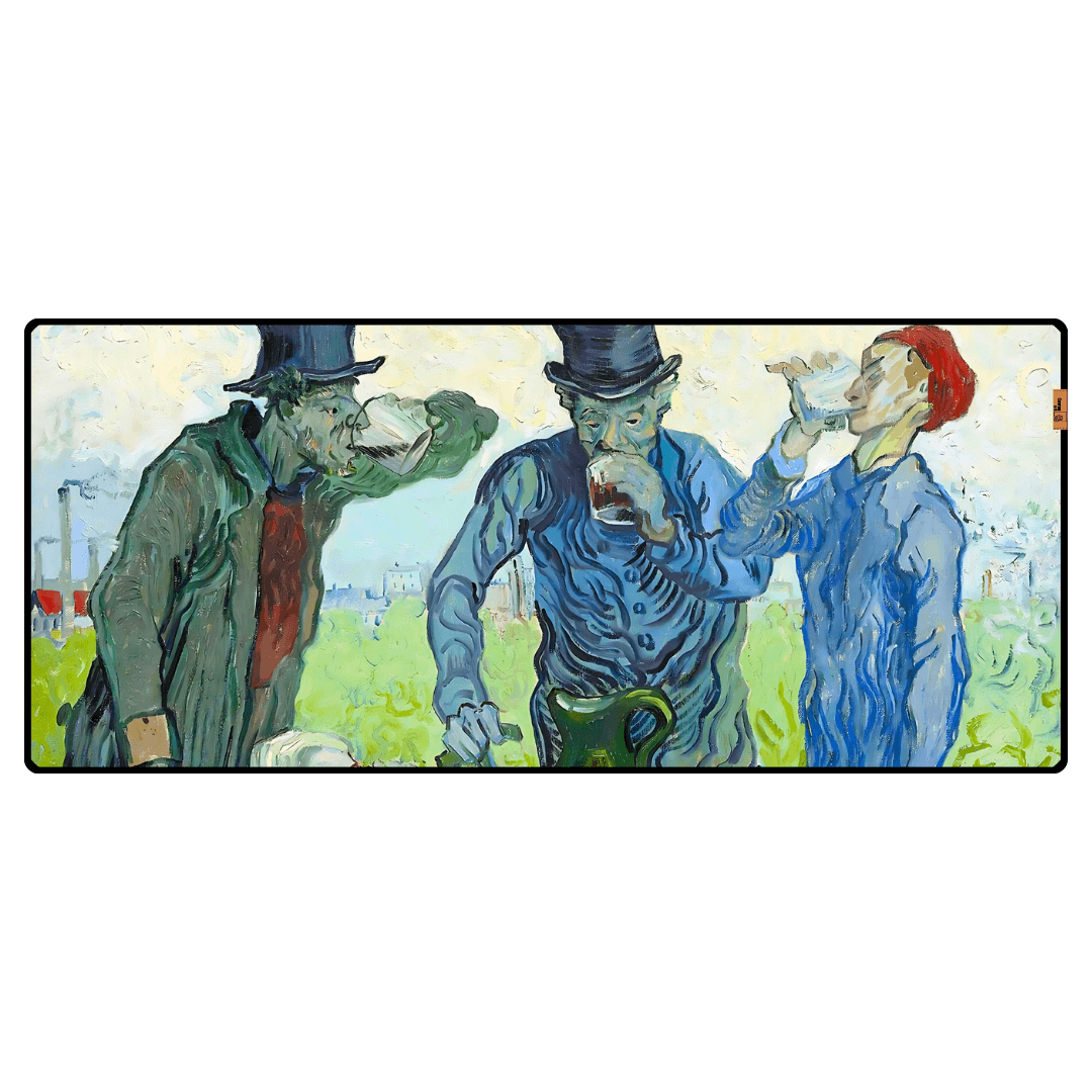 İçenler (The Drinkers) - Vincent van Gogh - Mouse Pad  & Masa Matı