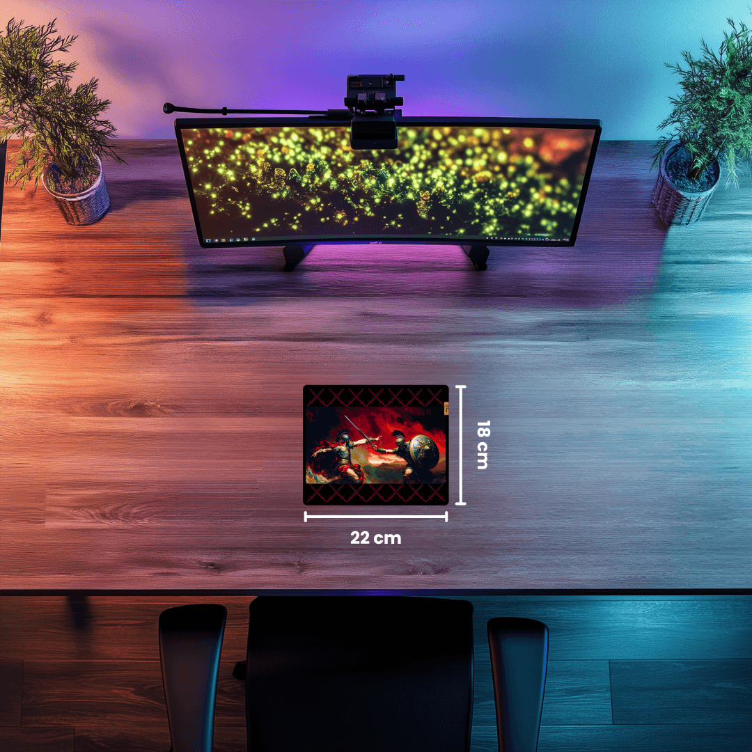 Hektor versus Akhilleus - Mouse Pad & Masa Matı