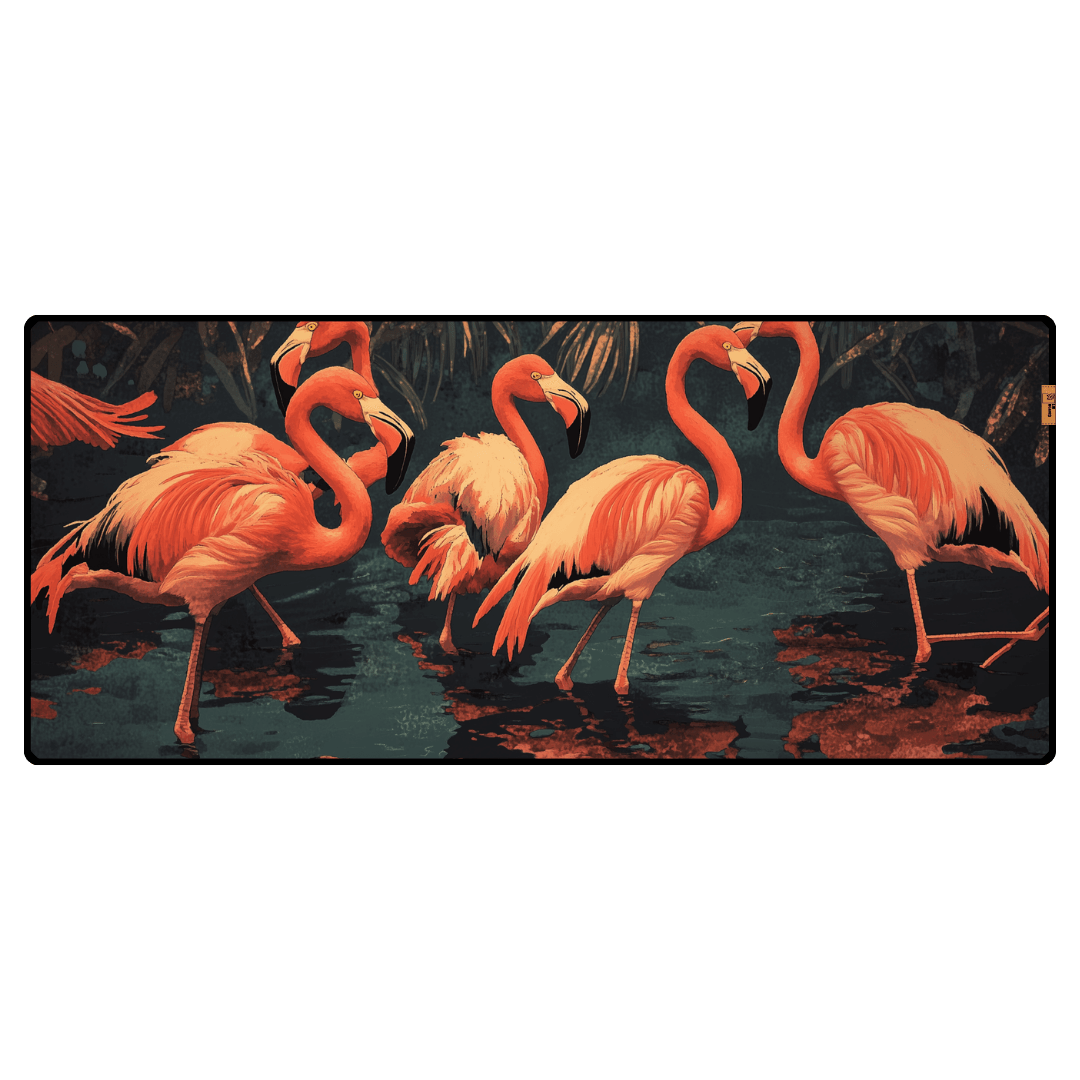 Flamingolar - Mouse Pad & Masa Matı