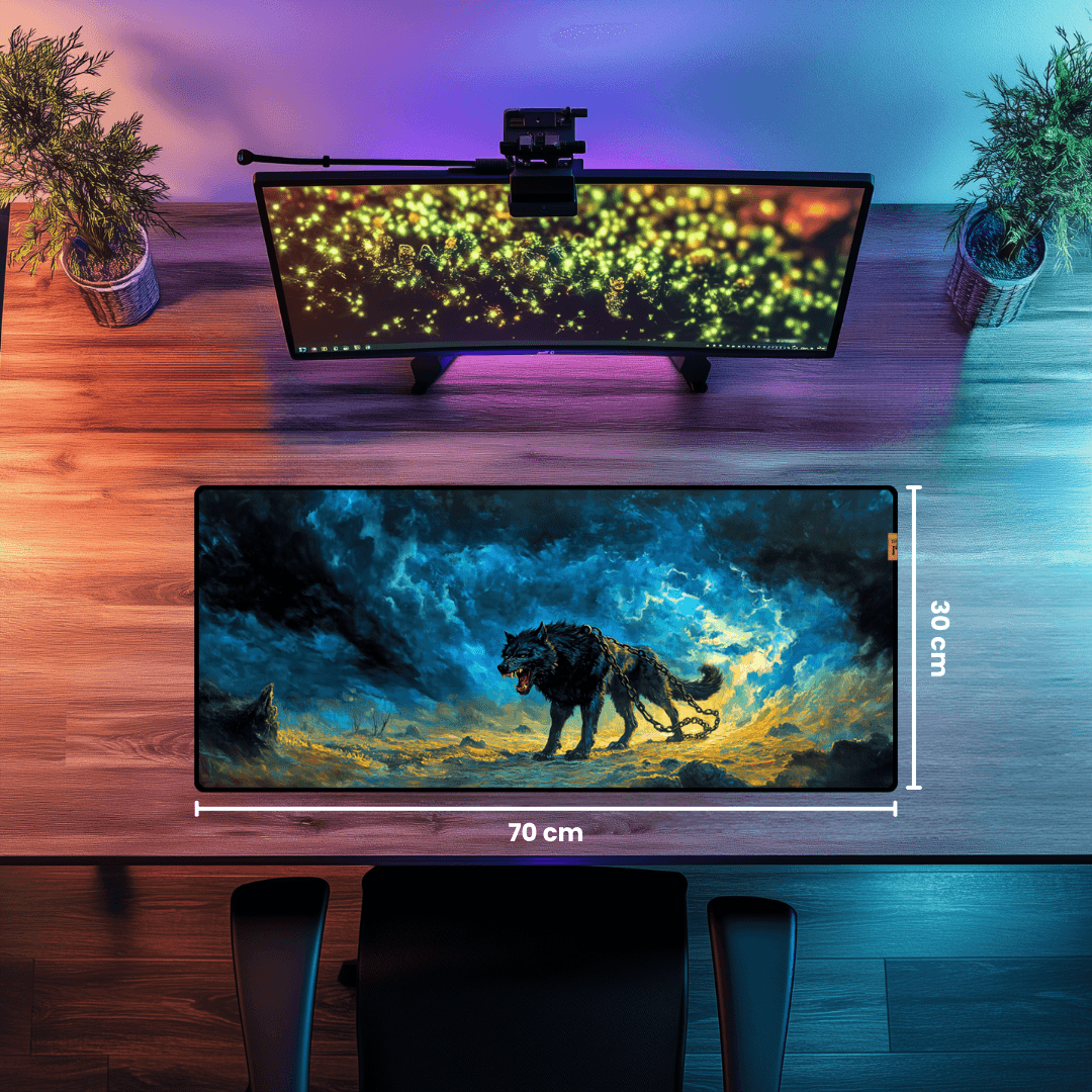 Fenrir - Mouse Pad & Masa Matı